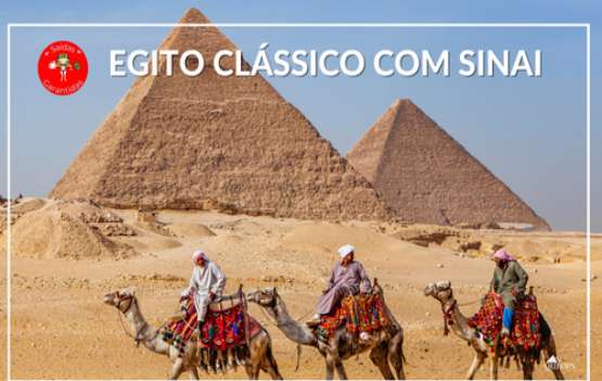 Egito Clássico com Monte Sinai 10 dias (Q23)